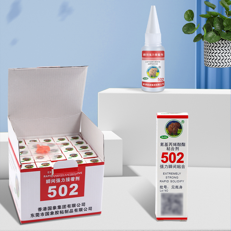 SL 502 Colle transparente à haute résistance pour le métal et le plastique