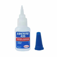 FM33 Cyanoacrylate d'éthyle Loctite 435 Colle adhésive renforcée en caoutchouc à liaison rapide