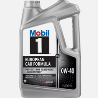 ZYQ3 MOBIL 1 Formule de voiture européenne 0W40 4,73 litres Mobil 1 Huile moteur Lubricant et nettoyant haute performance
