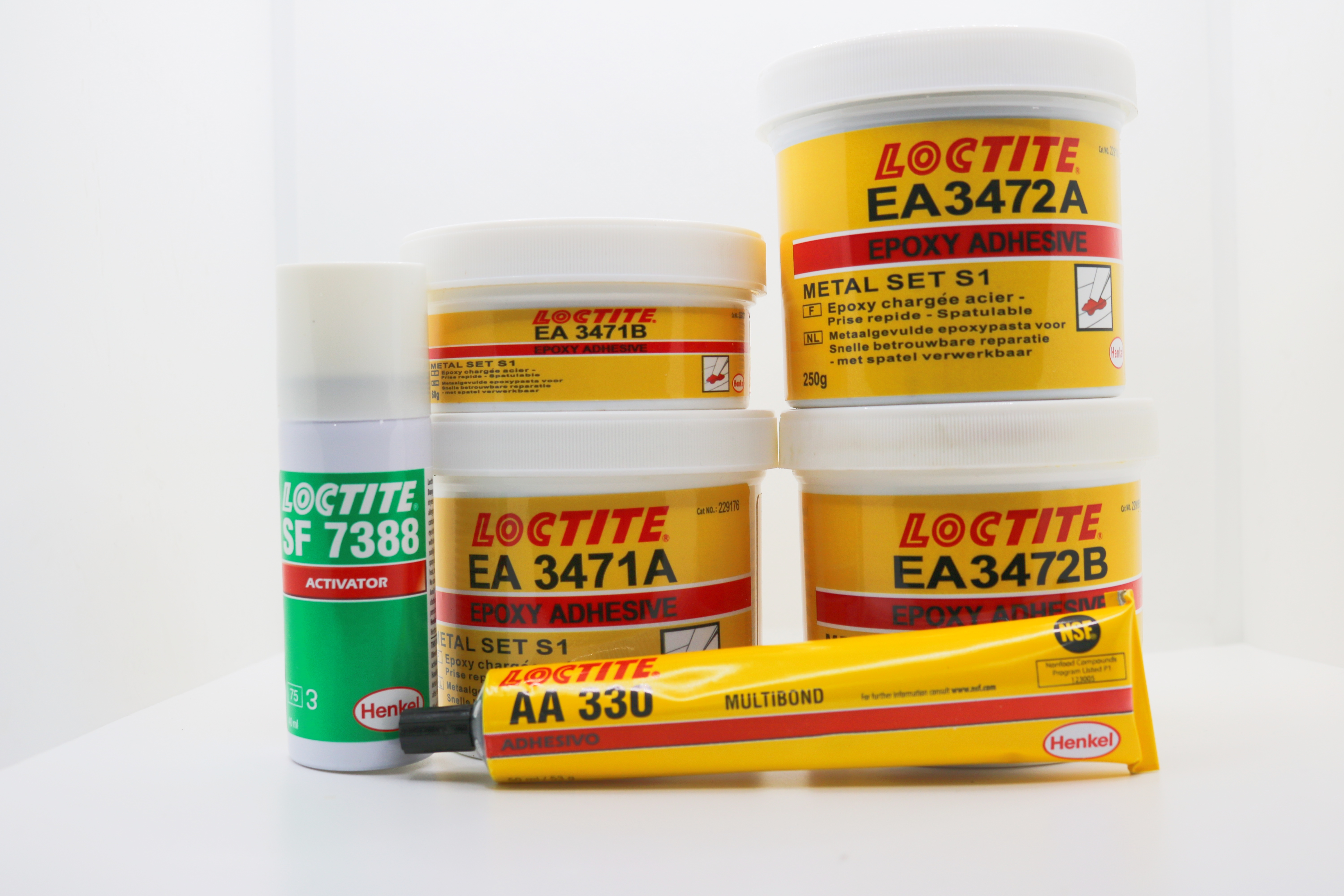 SL37 Loctite EA3471 époxy renforcé d'acier pour machine