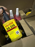 FM25 Loctiter Henkle AA326 50 ml colle structurelle adhésive acrylique à viscosité moyenne pour un durcissement rapide et une résistance élevée au cisaillement